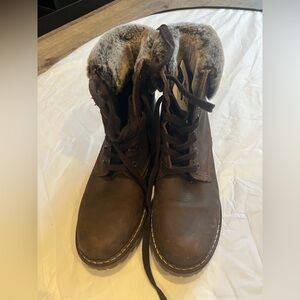 Pajar Brown Winter Boots with Fur Lining